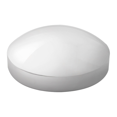 Chrome Rear Hub Cap Fits 8” Dia  Overall Height 2-3/4"