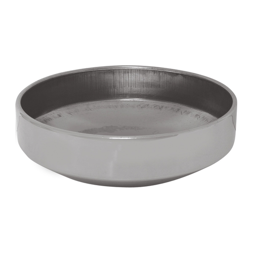 Chrome Rear Hub Cap Fits 8” Dia  Overall Height 2-3/4"