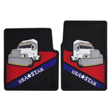 Rubber Floor Mats Fits Freightliner Century (Set)
