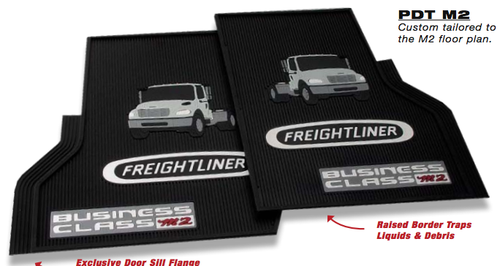 Floor Mat M2 W/Logo Pair