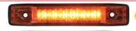 Thin Line Surface Mount 6 LED Marker Light