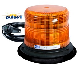 Led Beacon, 360, Amb, 12-48Vdc, Vac Mnt , Magnet Mount. Strobe