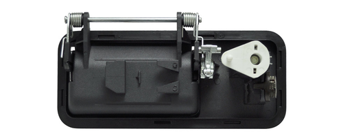 Outside Handle Door Chrome Lever W/ Key, Cylinder fits Volvo