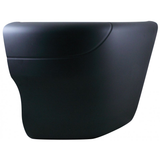 Plastic Bumper End, Dark Gray, OEM Style Fits Freightliner Columbia