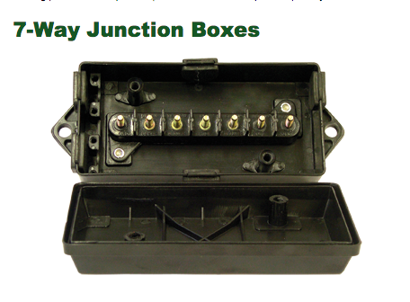 Junction Box Trailer Terminal Quantity: 7