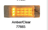 Red LEDs / Clear Lens