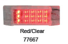 Red LEDs / Clear Lens