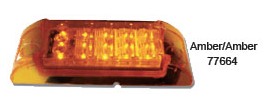 Rectangular Spyder LED Marker Light 8 LEDs