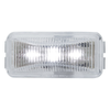 Small Rect. White/Clear 3-Led utility Sealed Light