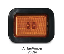Descontinued. Small Rectangular LED Light with Grommet