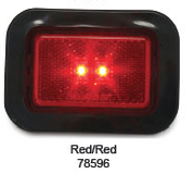 Descontinued. Small Rectangular LED Light with Grommet
