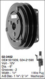 Compressor Clutch Assy (York Style) 2 Groove