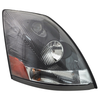 Headlight fits Volvo VN/VNL 2003+ with Black Reflector