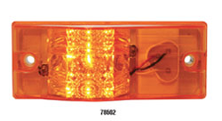 Grand General 9 LEDs Rectangular Side Mount Spyder Turn/Marker Light
