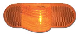 Oval Side Turn Light with Reflector