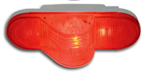 Oval Side Turn Light with Reflector