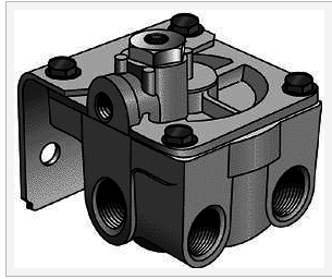 Relay Valve Ports: 1/2” Delivery & Supply, 1/4” & 1/8” NPT Control