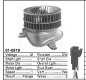 Blower Motor, Navistar