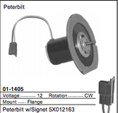 Blower Motor fits Peterbilt CW-ROT