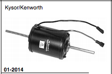 Blower Motor fits Kenworth 2 Wires 12V