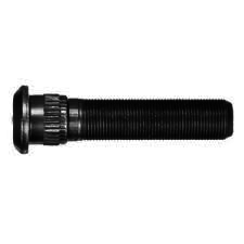 Metric Stud Gr8 M22x1.5 Serrated Stud- 25.65 mm Knurl, Length: 4.25 Inch