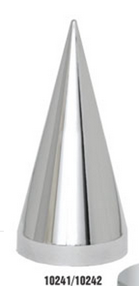 4-1/2" Spear Chrome Plastic Screw-On Lug Nut Cover 33mm''