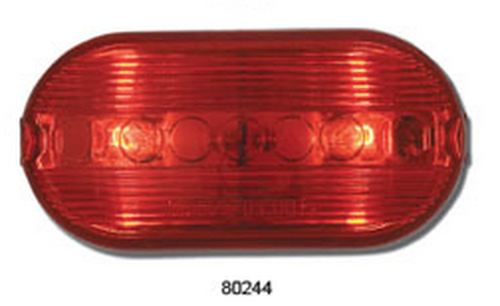 Oblong Two-Bulb Marker Light