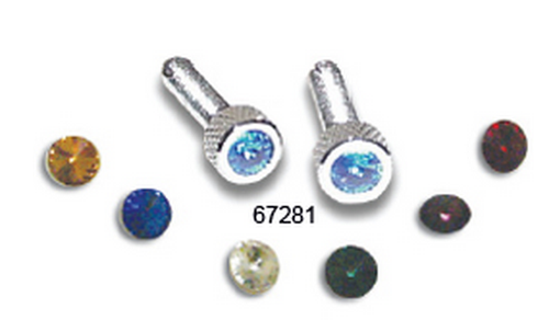 Dash Screws with Crystal on Top fits Kenworth 2001-2005