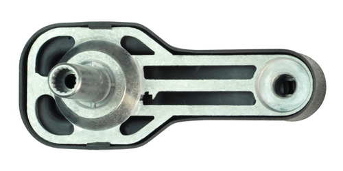 Interior Window Handle fits Volvo VHD 2013-09, Volvo VNL 2013-05, Mat-Dark Gray