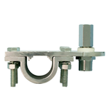 Aluminum Vertical/Horizontal Mirror Mount Bracket,4 Bolt For Antenna W/Adapter So-239
