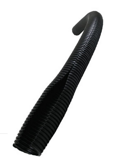 Protector Black Corrugated Split Loom 1/2” 10 Ft Roll