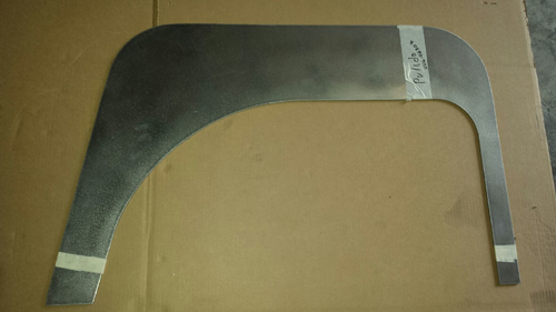 Door Windows Trim Front Curve Stainless Steel Pair fits Freightliner Classic, FLD 120,