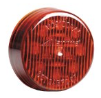 2 1/2" Round Red/Red Clearance Marker Maxxima