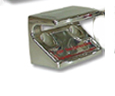 Chrome Plastic Switch Guard W/Silver Axle Differential