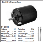 Blower Motor/2 sp CW