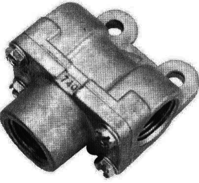 Return Flow Slitter Valve High Flow For Vehicle use - Navistar fits, Volvo, Mack, Peterbilt, and Western Star (Fuel Return Valve)