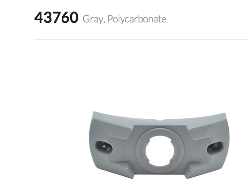 Gray Plastic Corner Bracket