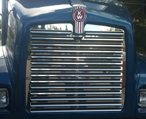 S.S Grille (Kenworth T600) 1 Piece Louver Style