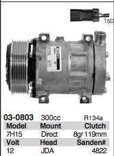 Sanden Compressor - Genuine OEM Grade Navistar