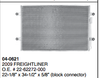 A/C Condenser fits Freightliner 2009 Cascadia, Columbia