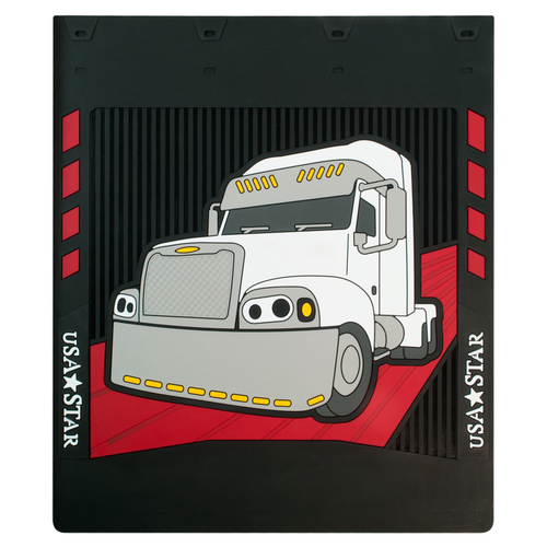 Rubber Mud Flaps Fits Freightliner Century (Pair)