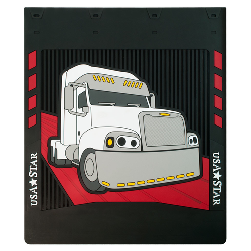 Rubber Mud Flaps Fits Freightliner Century (Pair)