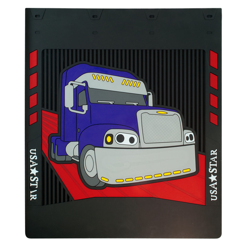 Rubber Mud Flaps Fits Freightliner Century (Pair)