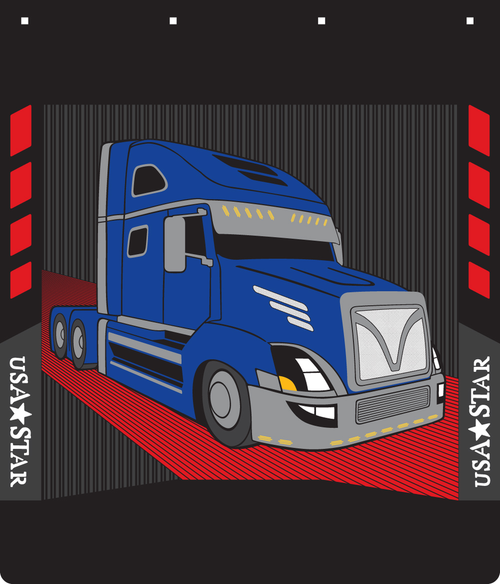 Mud Flap Set Fits Volvo VNL (Pair)