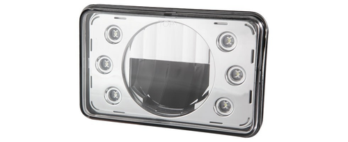 ***Until Supplies Last**** 165 Mm Led Low Beam Head Lamps, White, Position Lamp Included, Chrome Reflector No Warranty