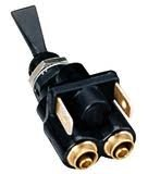 Flipper Valve Air-Electric 3-Way Toggle Valve fits Mack