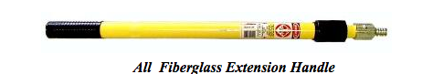 Model 510, 5-10Ft Fiberglass Extension Handle, Easy Reach 510