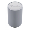 "Trailer" 3" Air Valve Knob - Stainless Plaque With Cursive Script