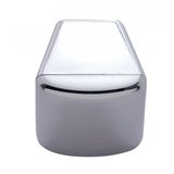 Chrome Plastic A/C & Heater Slider Control Knob For Kenworth/Freightliner - Plain (Card Of 3)