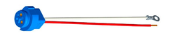 Stop Tail Turn Two-Wire Plug-In Pigtails for Male Pin Lights